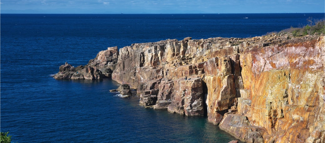 Sandanbeki Cliff 